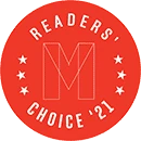 Reader's Choice 2021 award